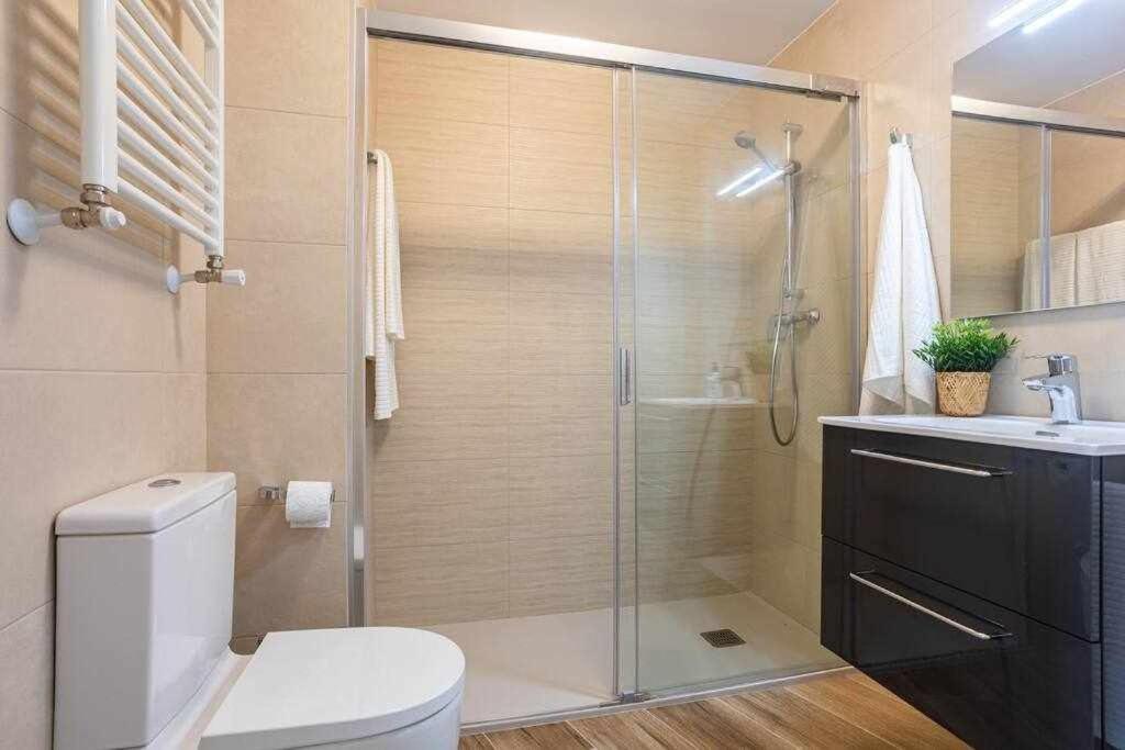 شقة Coimbra Etxea Precioso Piso Recien Estrenado بيرميو المظهر الخارجي الصورة